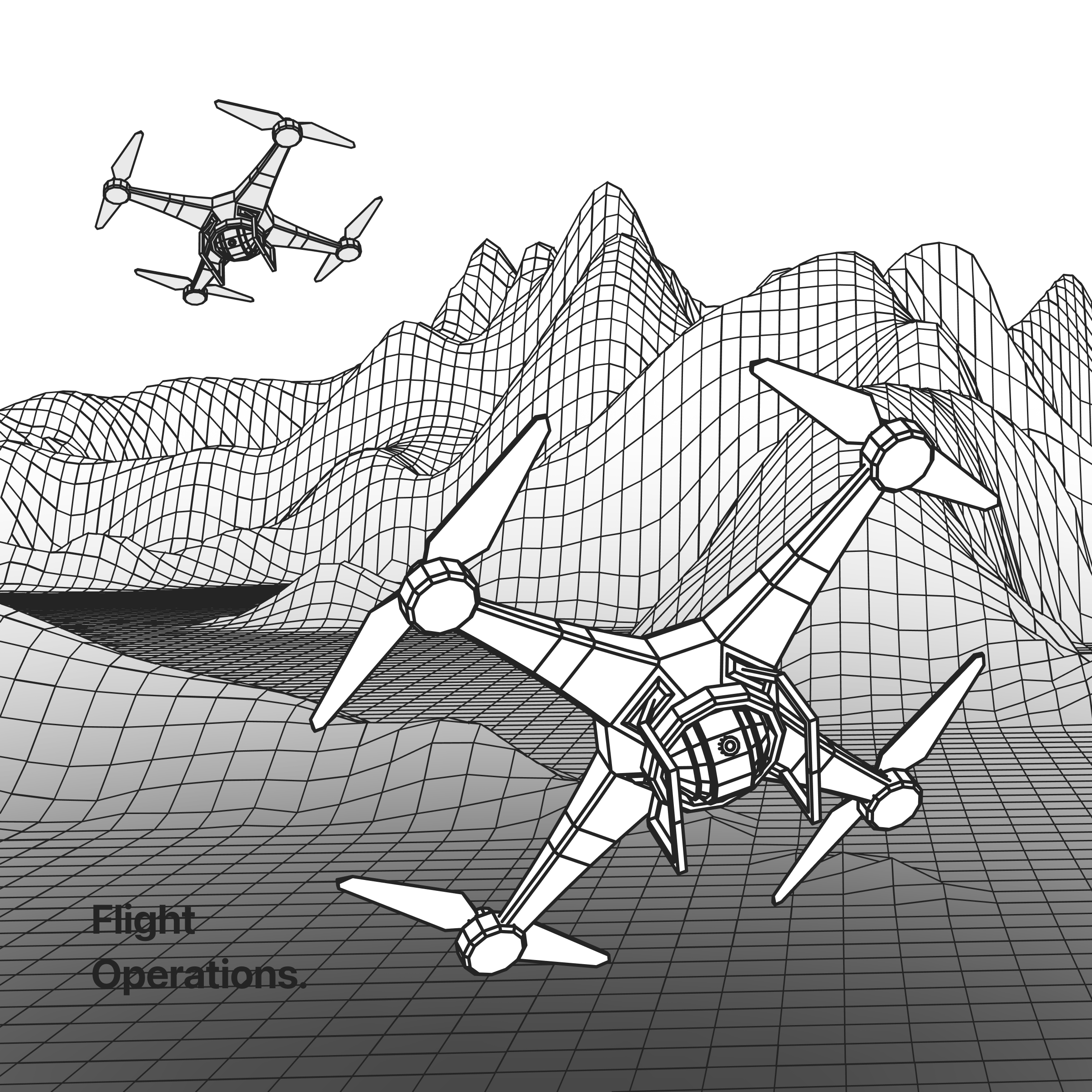 Skygrid - A few components from the product I've been building with the Skygrid team. - 3